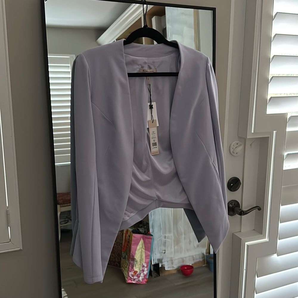 Purple blazer